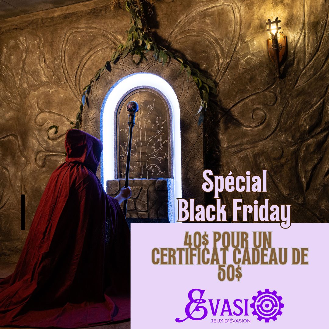 Spécial Black Friday- Offrez l’aventure en cadeau !