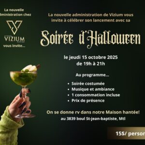 Soirée de lancement de la nouvelle administration chez Vizium !