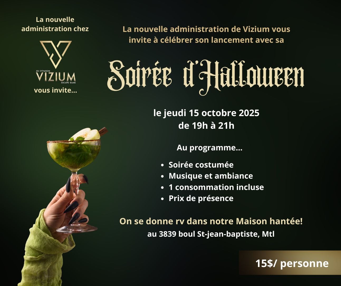 Soirée de lancement de la nouvelle administration chez Vizium !